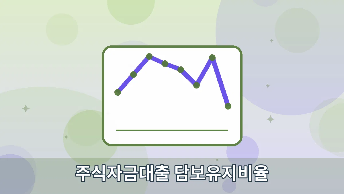 주식자금대출 담보유지비율 안내 이미지 4