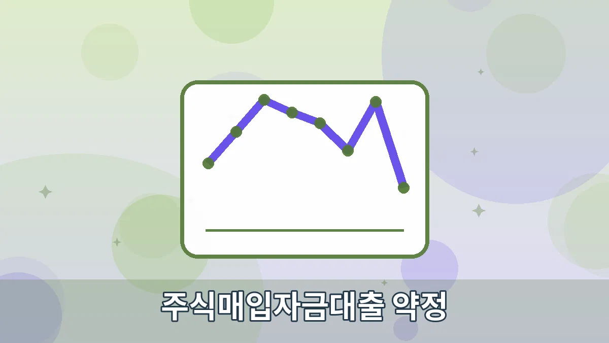 주식매입자금대출 약정 안내 이미지 4