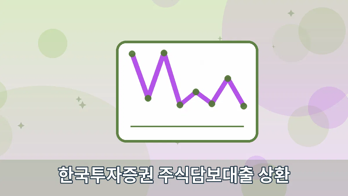 한국투자증권 주식담보대출 상환 안내 이미지 5