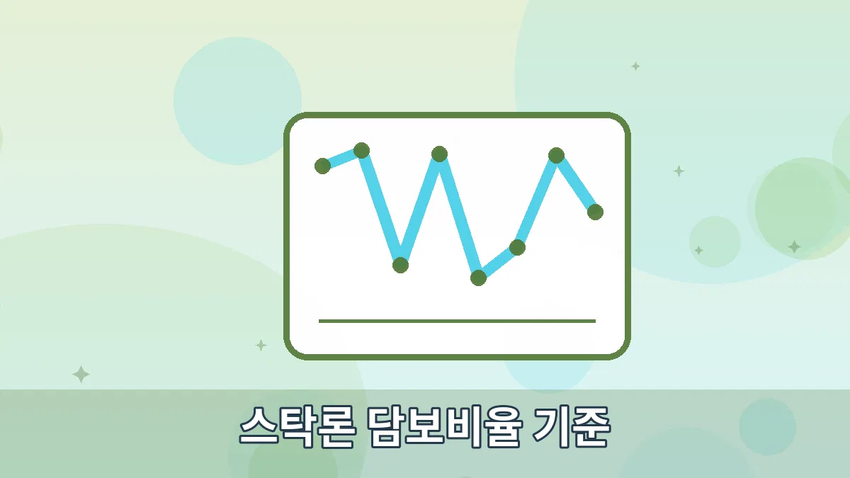 스탁론 담보비율 기준 안내 이미지 2