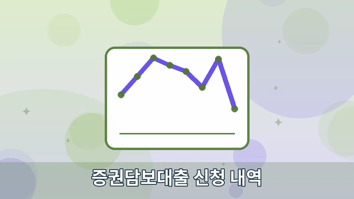 증권담보대출 신청 내역 안내 이미지 4