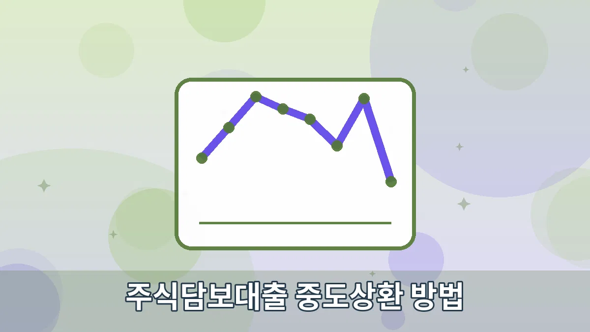주식담보대출 중도상환 방법 안내 이미지 4