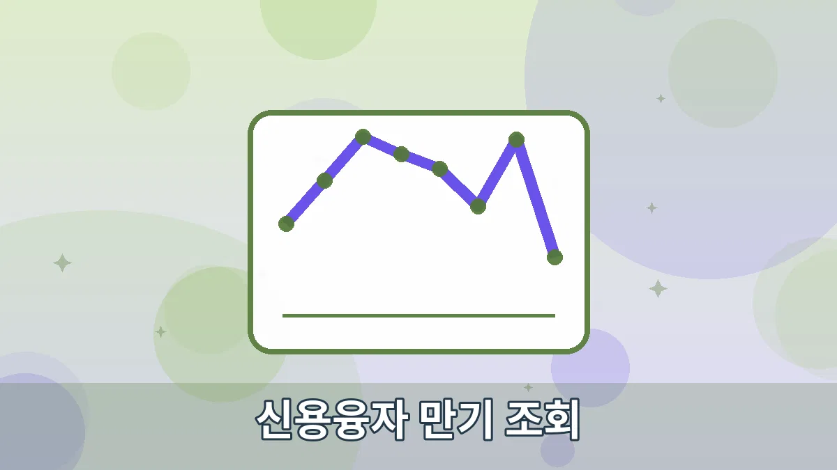 신용융자 만기 조회 안내 이미지 4