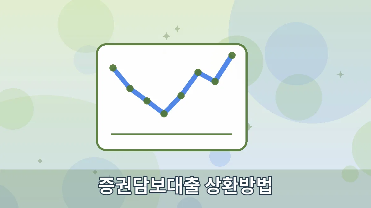 증권담보대출 상환방법 안내 이미지 3