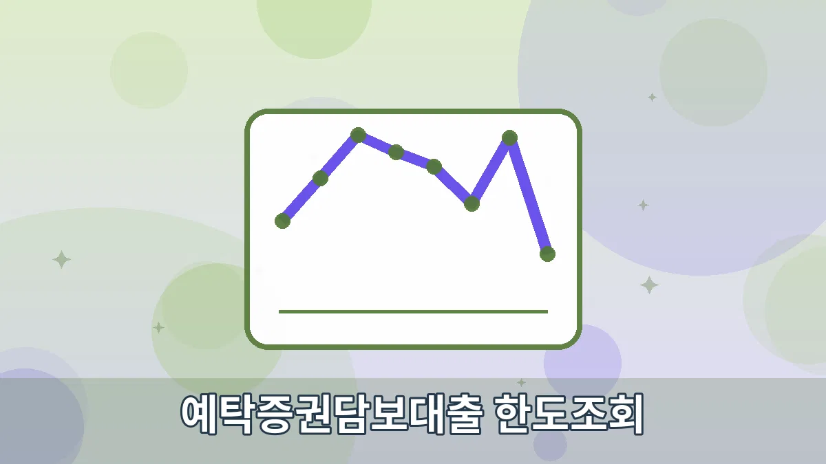 예탁증권담보대출 한도조회 안내 이미지 4